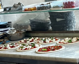 Dinner at IL PIZZAIOLO (イル・ピッツァイオーロ)