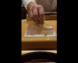 Dinner at Isshinzushi Koyo