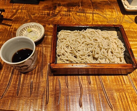 Dinner at Teuchi Soba Jiyu San (手打蕎麦 じゆうさん)
