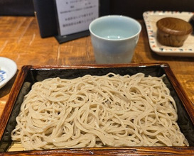 Dinner at Teuchi Soba Jiyu San (手打蕎麦 じゆうさん)