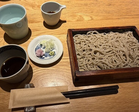 Dinner at Teuchi Soba Jiyu San (手打蕎麦 じゆうさん)