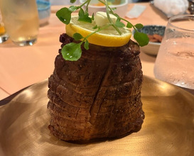 Dinner at Steak House Kitchen Ribbon (ステーキハウス キッチンリボン)