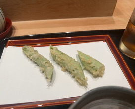 Dinner at Tempura Kondo (てんぷら 近藤)