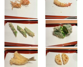 Dinner at Tempura Kondo (てんぷら 近藤)