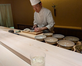 Dinner at Kurumasushi