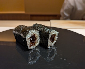 Dinner at Kurumasushi