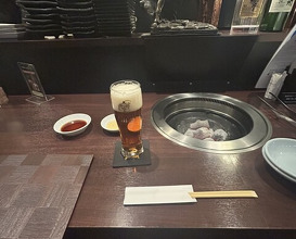 Dinner at Sumibi Yakiniku Kyuu (炭火焼肉 久)