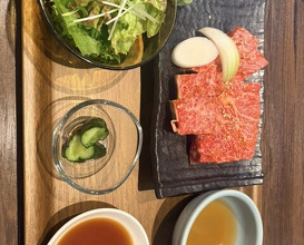 Dinner at Sumibi Yakiniku Kyuu (炭火焼肉 久)