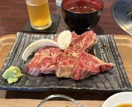 Dinner at Sumibi Yakiniku Kyuu (炭火焼肉 久)