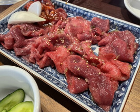 Dinner at Sumibi Yakiniku Kyuu (炭火焼肉 久)