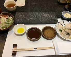Dinner at Tonkatsu Mange (とんかつ マンジェ)