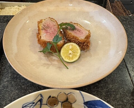 Dinner at Tonkatsu Mange (とんかつ マンジェ)
