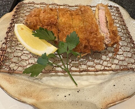 Dinner at Tonkatsu Mange (とんかつ マンジェ)