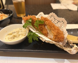 Dinner at Tonkatsu Mange (とんかつ マンジェ)