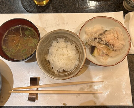 Dinner at Tonkatsu Mange (とんかつ マンジェ)