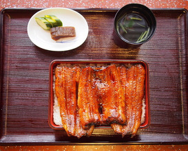 Dinner at Unagi no Matsu Ka (うなぎのまつ嘉)