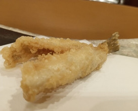 Dinner at Akita Tempura Mikawa (秋田 てんぷら みかわ)