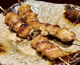 Dinner at YAKITORI Moe es (YAKITORI 燃 es)