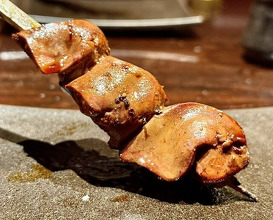 Dinner at YAKITORI Moe es (YAKITORI 燃 es)