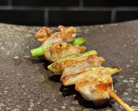 Dinner at YAKITORI Moe es (YAKITORI 燃 es)