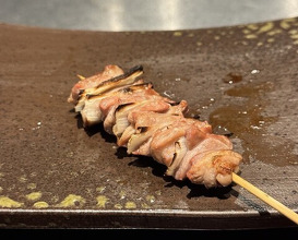 Dinner at YAKITORI Moe es (YAKITORI 燃 es)
