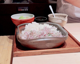Dinner at Muromachi Wakuden