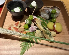 Dinner at Myoken Ishihara So Shokusai Ishikura (妙見石原荘 食菜石蔵)
