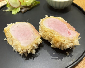 Dinner at Tonkatsu Narikura（Minami-Asagaya）
