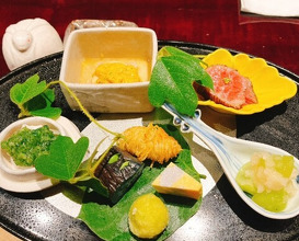 Dinner at Nara Nicon (奈良 而今)