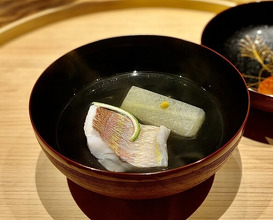 Dinner at Onjaku (温石)