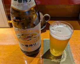 Dinner at Otome Zushi (乙女寿司)