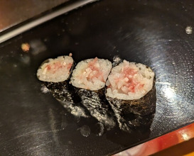 Dinner at Otome Zushi (乙女寿司)
