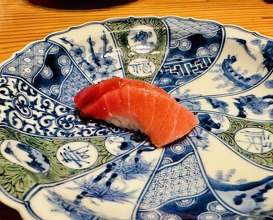 Dinner at Otome Zushi (乙女寿司)