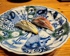 Dinner at Otome Zushi (乙女寿司)