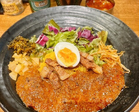 Dinner at SPICY CURRY Roka (SPICY CURRY 魯珈)