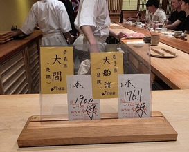 Dinner at Sushi Sakai