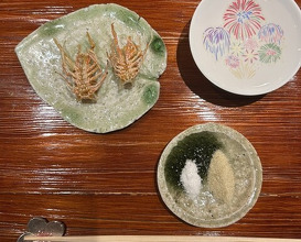 Dinner at Tempura Sakurabito