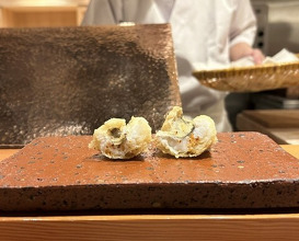 Dinner at Tempura Sakurabito