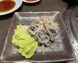 Dinner at Yakiniku Seiryuuen (焼肉 静龍苑)