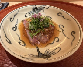 Dinner at Japanese restaurant Seizan