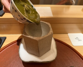 Dinner at Japanese restaurant Seizan