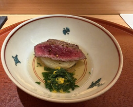 Dinner at Japanese restaurant Seizan