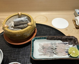 Dinner at Shimbashi Hoshino (新ばし 星野)