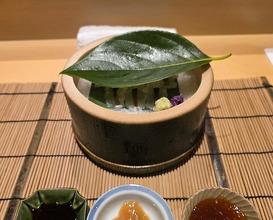 Dinner at Ginza Shinohara