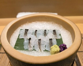 Dinner at Ginza Shinohara