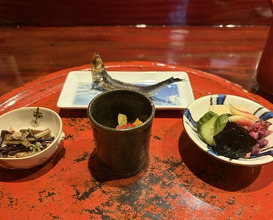 Dinner at Kusajiki Nakahigashi (草喰 なかひがし)