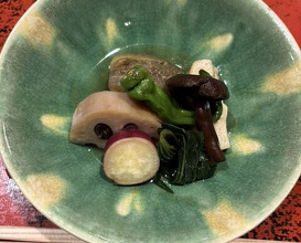 Dinner at Kusajiki Nakahigashi (草喰 なかひがし)