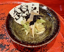 Dinner at Kusajiki Nakahigashi (草喰 なかひがし)