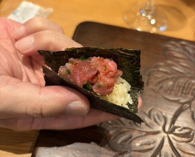 Dinner at Tempura Takeuchi (天ぷら たけうち)