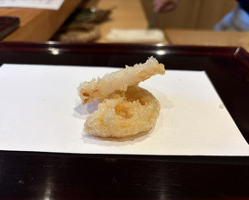 Dinner at Tempura Takeuchi (天ぷら たけうち)